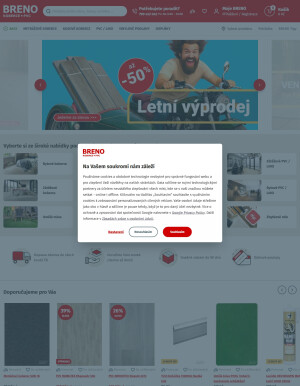 aktuální leták Breno koberce 6.8.2025-12.8.2025