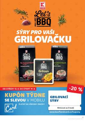 aktuální leták Kaufland 13.8.2025-19.8.2025