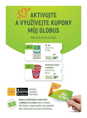 aktuální leták Globus 13.8.2025-19.8.2025
