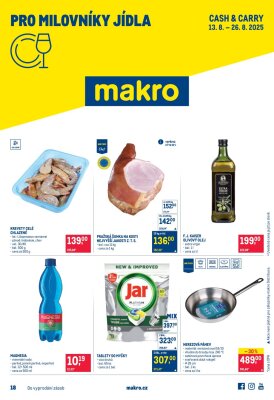 aktuální leták Makro 13.8.2025-26.8.2025