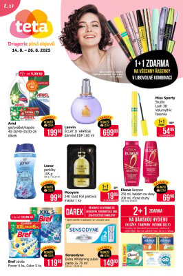 aktuální leták Teta drogerie 14.8.2025-26.8.2025