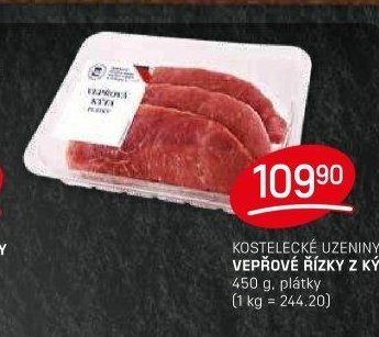 KOSTELECKÉ UZENINY VEPŘOVÉ ŘÍZKY Z KÝTY - FLOP aktualniletaky.eu
