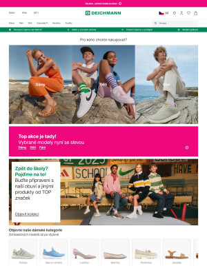 aktuální leták DEICHMANN 20.8.2025-26.8.2025
