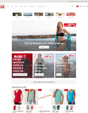 aktuální leták Kik textil 20.8.2025-26.8.2025