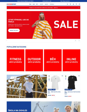 aktuální leták Intersport 20.8.2025-26.8.2025