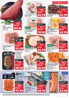 aktuální leták Kaufland 27.8.2025-2.9.2025