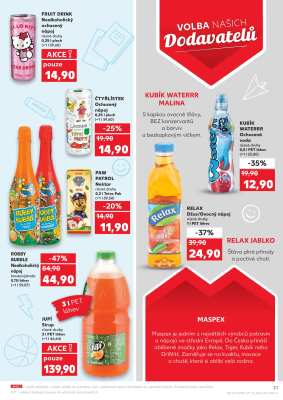aktuální leták Kaufland 27.8.2025-2.9.2025