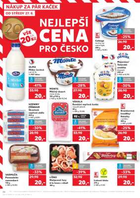 aktuální leták Kaufland 27.8.2025-2.9.2025