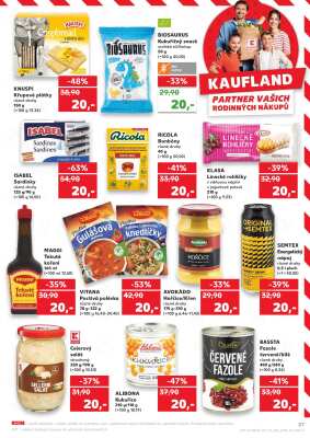 aktuální leták Kaufland 27.8.2025-2.9.2025