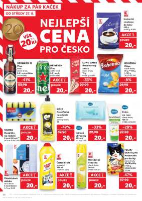 aktuální leták Kaufland 27.8.2025-2.9.2025