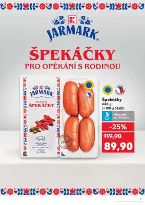 aktuální leták Kaufland 27.8.2025-2.9.2025