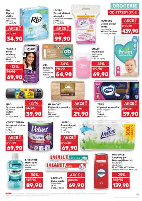 aktuální leták Kaufland 27.8.2025-2.9.2025