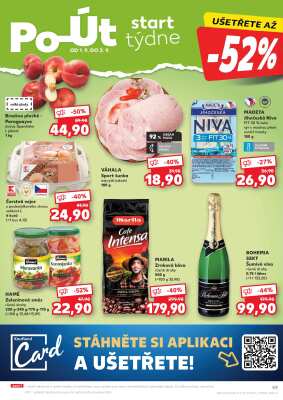 aktuální leták Kaufland 27.8.2025-2.9.2025