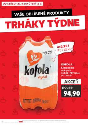 aktuální leták Kaufland 27.8.2025-2.9.2025