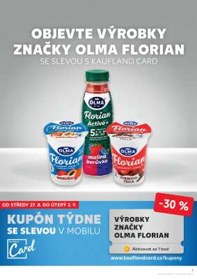 aktuální leták Kaufland 27.8.2025-2.9.2025