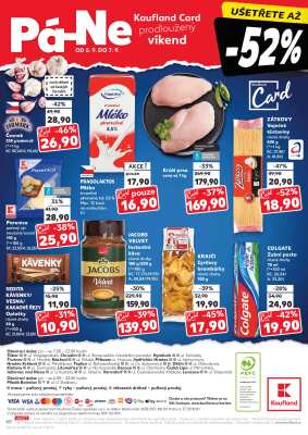 aktuální leták Kaufland 3.9.2025-9.9.2025