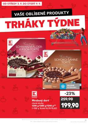 aktuální leták Kaufland 3.9.2025-9.9.2025