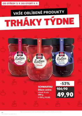 aktuální leták Kaufland 3.9.2025-9.9.2025