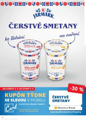 aktuální leták Kaufland 3.9.2025-9.9.2025