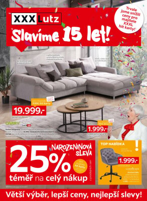 aktuální leták XXXLutz 1.9.2025-14.9.2025