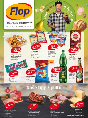 aktuální leták FLOP 3.9.2025-9.9.2025