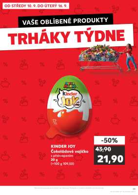 aktuální leták Kaufland 10.9.2025-16.9.2025