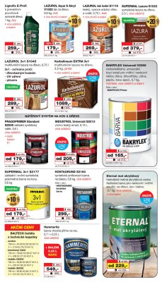 aktuální leták Barvy a laky drogerie 6.9.2025-3.10.2025