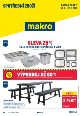 aktuální leták Makro 10.9.2025-23.9.2025