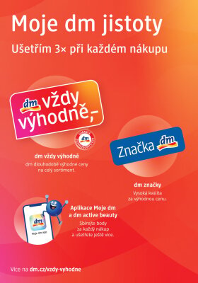 aktuální leták dm drogerie 11.9.2025-8.10.2025