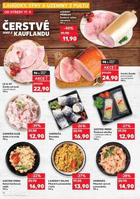 aktuální leták Kaufland 17.9.2025-23.9.2025