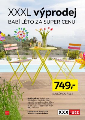 aktuální leták XXXLutz 18.9.2025-30.9.2025