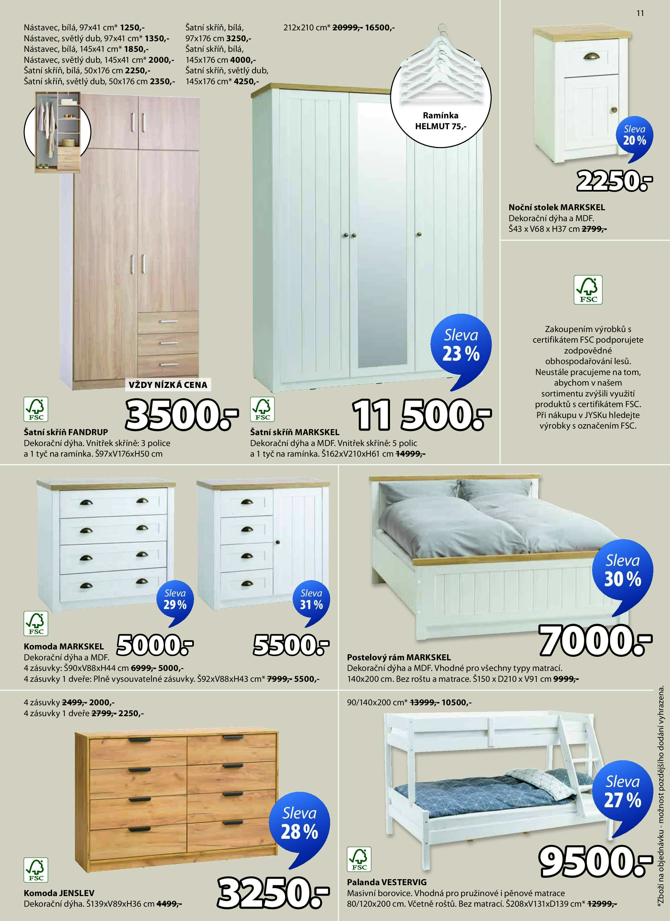 Jayk akční leták - Slevy až 60% Jysk strana 11