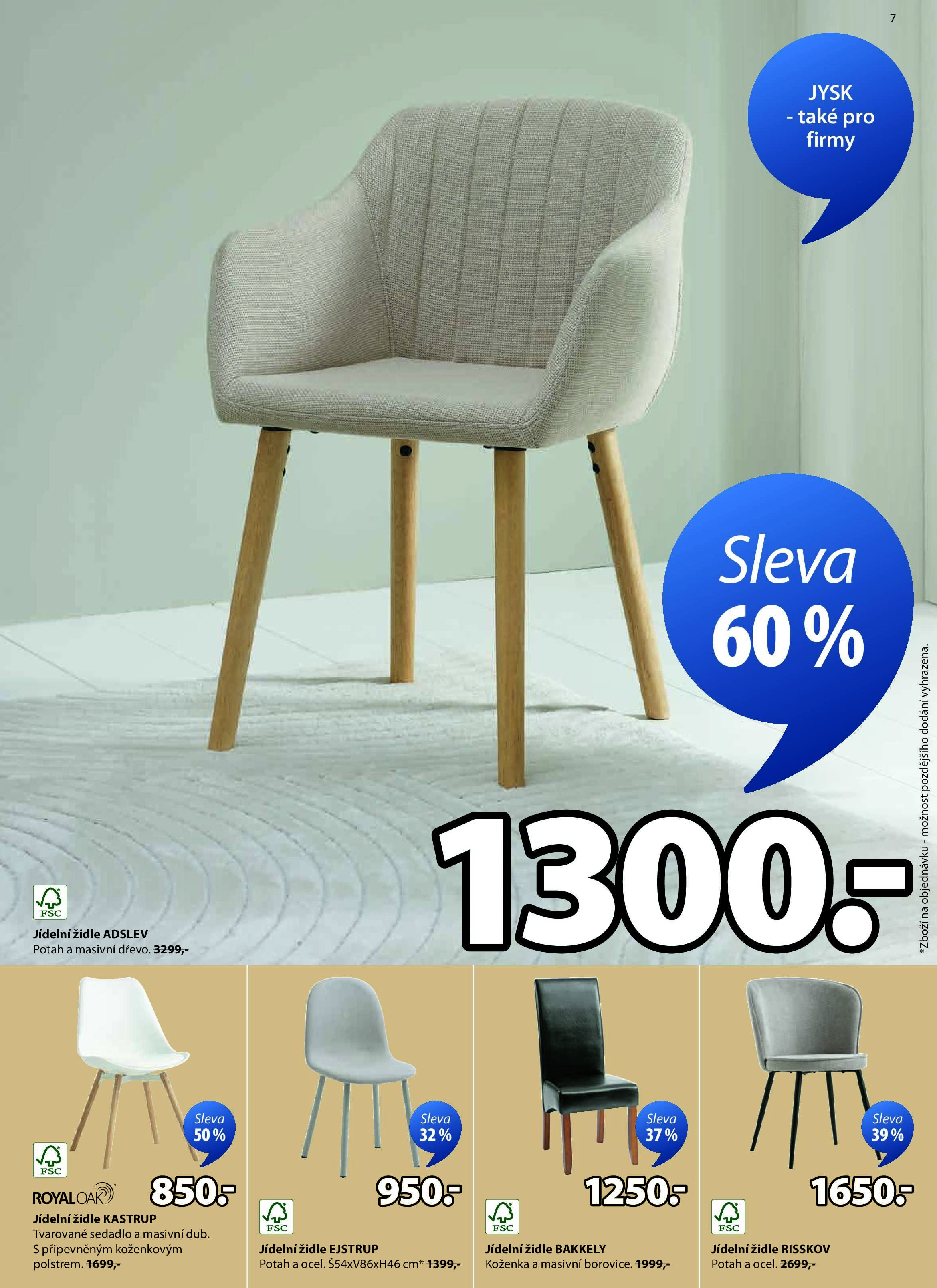 Jayk akční leták - Slevy až 60% Jysk strana 7
