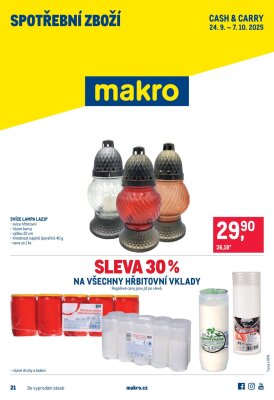 aktuální leták Makro 24.9.2025-7.10.2025