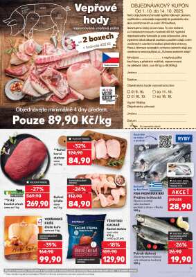 aktuální leták Kaufland 1.10.2025-7.10.2025