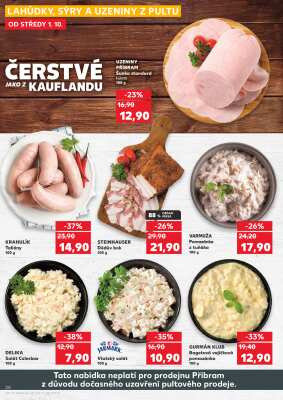 aktuální leták Kaufland 1.10.2025-7.10.2025