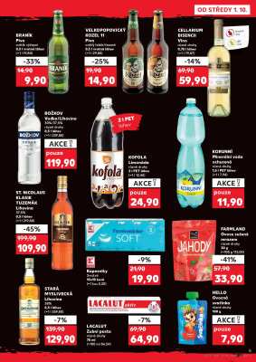 aktuální leták Kaufland 1.10.2025-7.10.2025