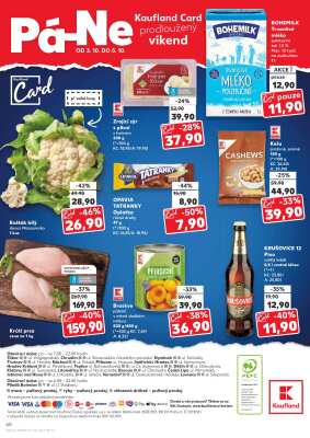 aktuální leták Kaufland 1.10.2025-7.10.2025