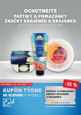 aktuální leták Kaufland 1.10.2025-7.10.2025