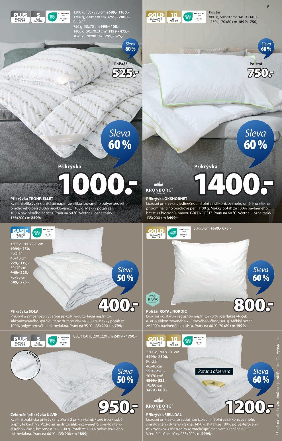 Jysk leták - Skvělá nabídka pro domácnost Jysk strana 10