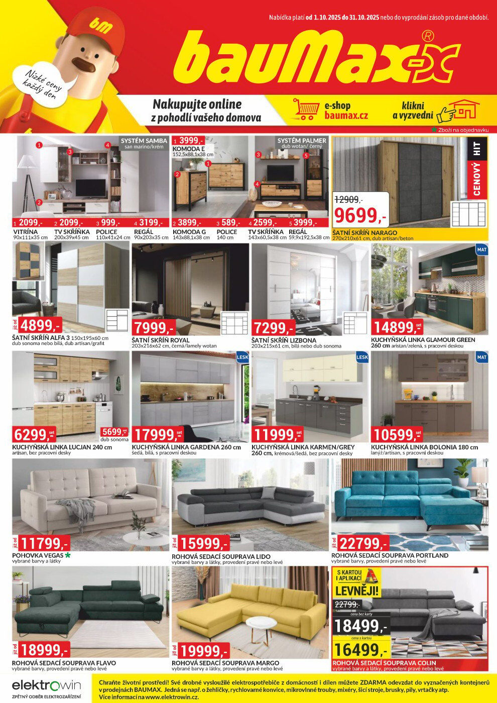 bauMax leták bauMax strana 1