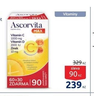 Ascorvita MAX - BENU Lékárna aktualniletaky.eu
