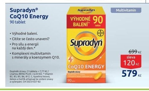 Supradyn CoQ10 Energy - BENU Lékárna aktualniletaky.eu