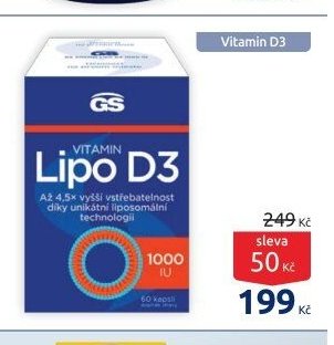 GS Vitamin Lipo D3 1000 IU - BENU Lékárna aktualniletaky.eu