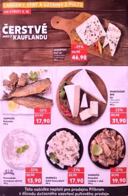 aktuální leták Kaufland 8.10.2025-14.10.2025