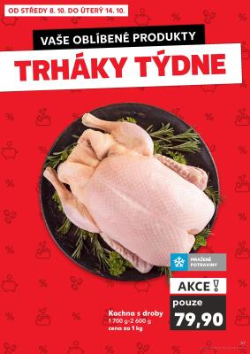 aktuální leták Kaufland 8.10.2025-14.10.2025