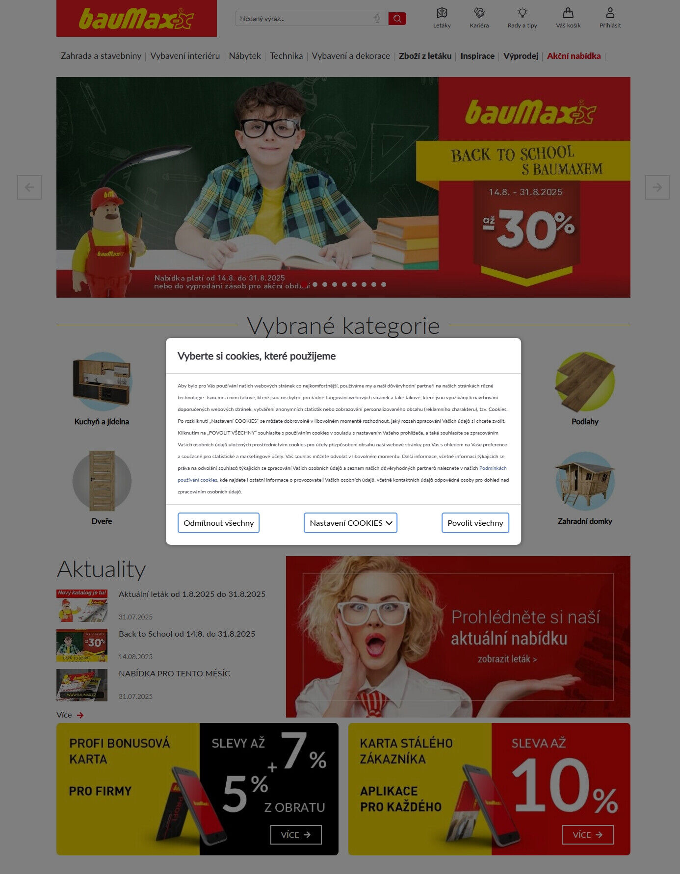 baumax.cz bauMax strana 1