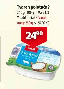 Tvaroh polotučný - CBA aktualniletaky.eu
