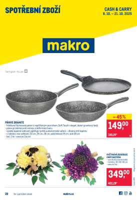 aktuální leták Makro 8.10.2025-21.10.2025