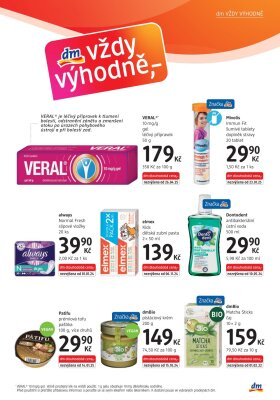 aktuální leták dm drogerie 9.10.2025-5.11.2025